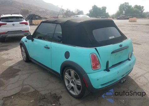 2007 Mini Cooper S z USA, uszkodzony, nr VIN WMWRH33537TL94656